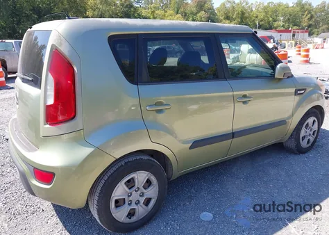 2012 Kia Soul из США, поврежденный, VIN KNDJT2A53C7477163